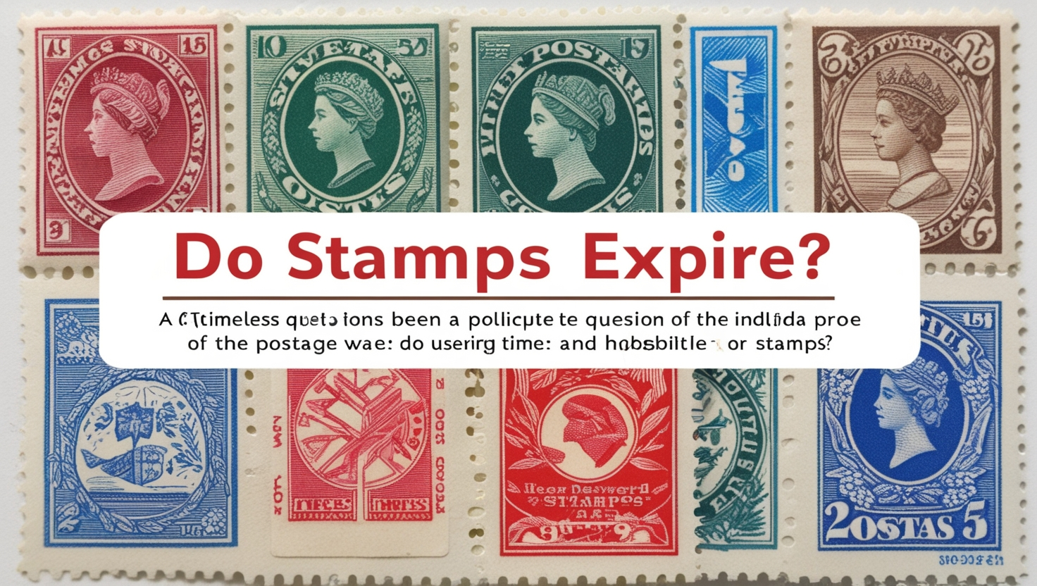 Do Stamps Expire